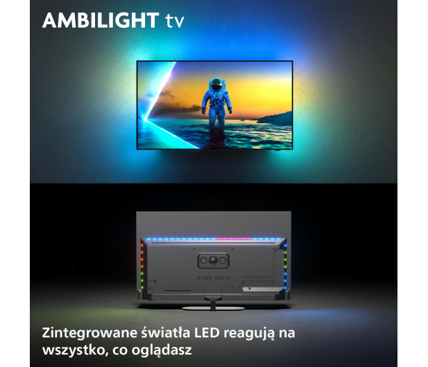 PHILIPS 55" 55OLED820 4K OLED, Ambilight, HDR10+ - 1335606 - zdjęcie 4